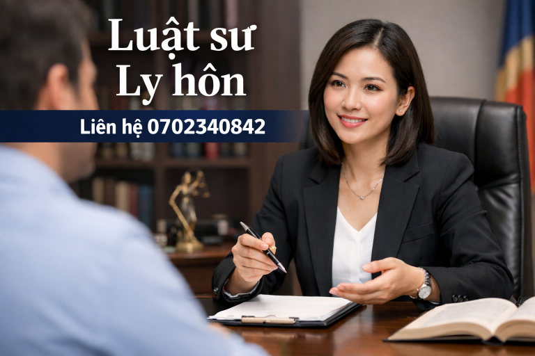 Luật sư ly hôn tại phường Tân Sơn | 0702340842